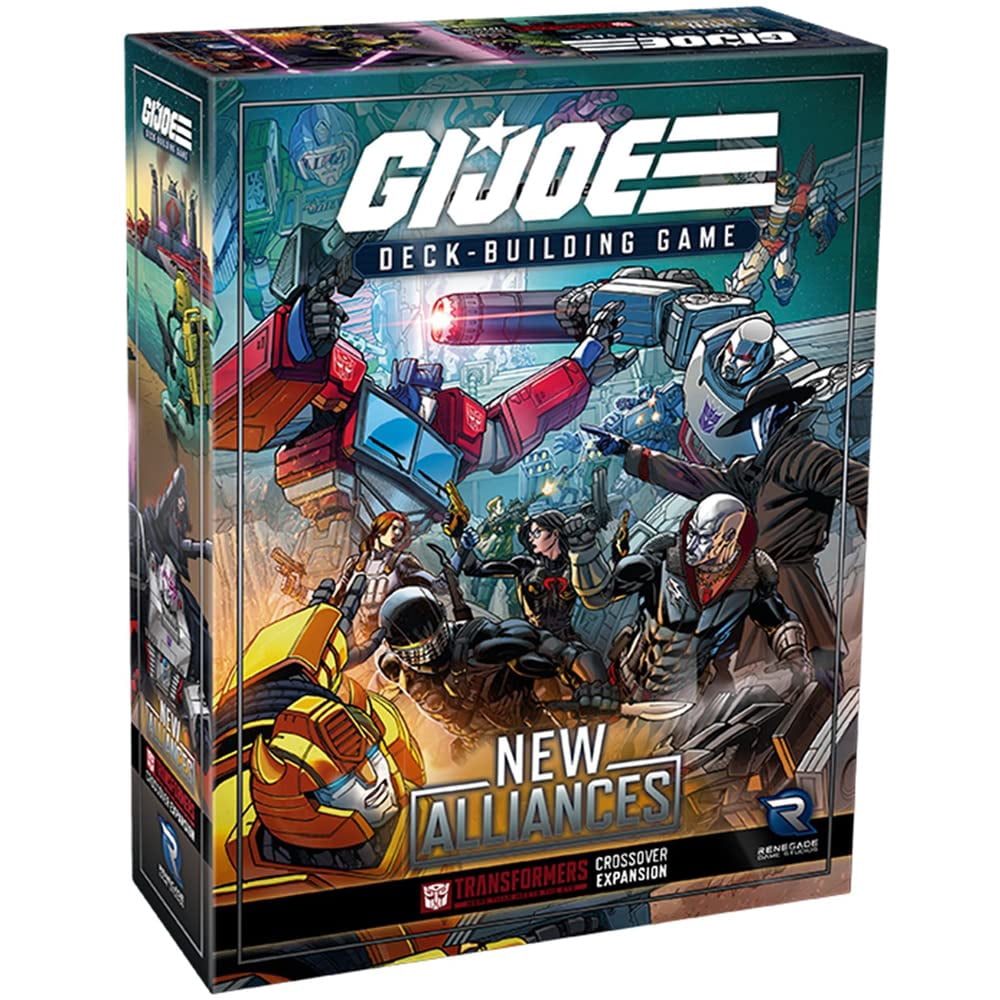 G.I. Joe Deck-Building Game: The Crimson Veil Expansion - New Missions, Intel Dice & The General Battle Station | 1-4 Players