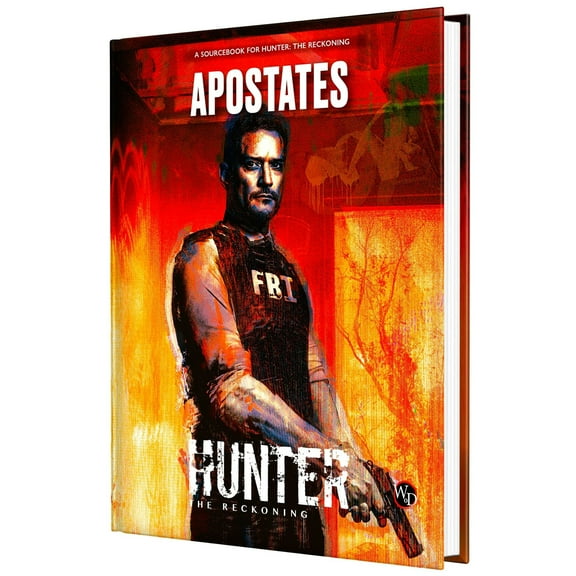 Renegade Games: Hunter: The Reckoning 5th Edition Roleplaying Game - Apostates Sourcebook - Hardcover RPG Color Book, Organization Spotlight, Ages 18+