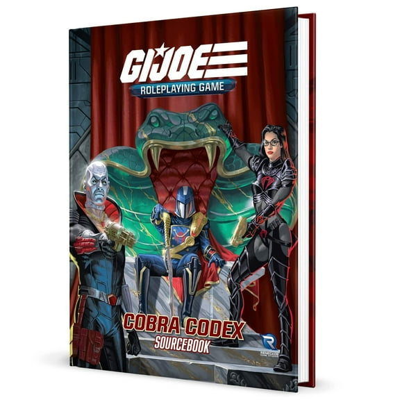 Renegade Games Studios: G.I. JOE Roleplaying Game Cobra Codex Sourcebook - Hardcover RPG Book