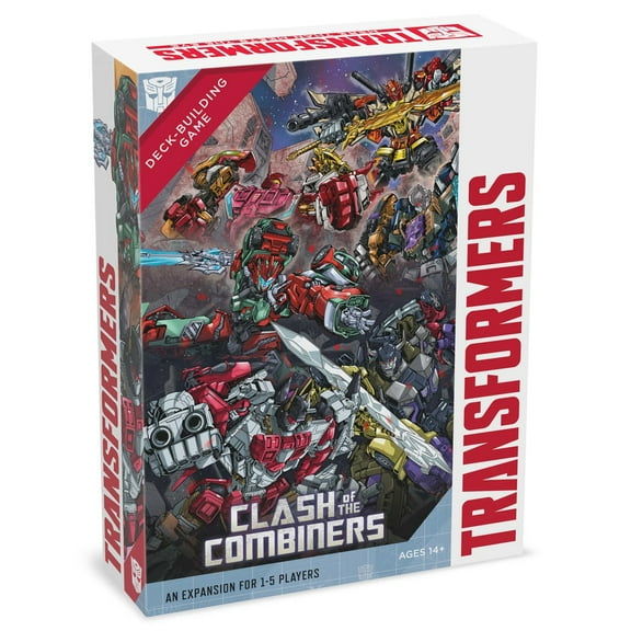 Renegade Games Studios: Transformers Deck Building Game Clash of the Combiners - Expansion, Ages 14+, 1-5 Players, 45-90 Min