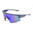 thumbnail image 1 of Renegade Performance Safety Glasses with Navy Frame and Polycarbonate Blue Mirror Lens, 1 of 2