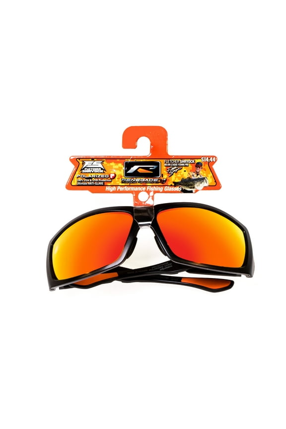 Pro Sports Angler Fletcher Polarized Adults Fishing Sunglasses - The Answer Black
