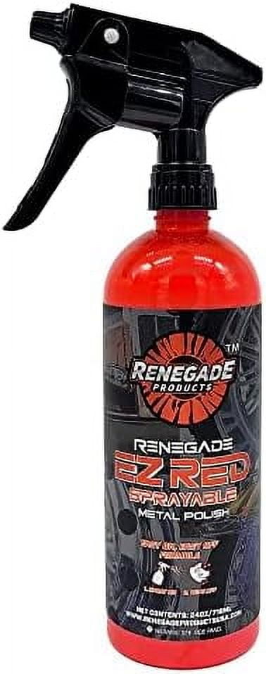 Renegade Products Usa Ez Red Sprayable Metal Polish Chrome Cleaner Polish Aluminum Polish