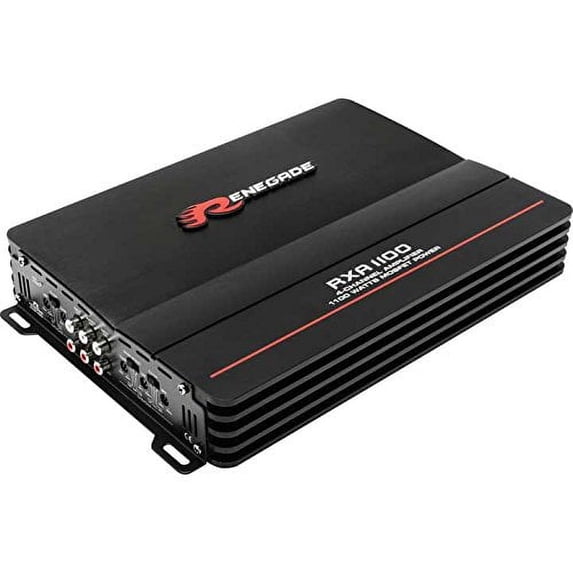 Renegade RXA1100 Amplifiers and Component 4 Ch Amp, 150 X 4 @ 2Ohms