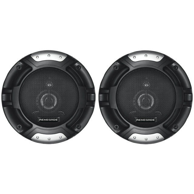 Renegade Rx62 Rx Series Full-range Coaxial Speakers (6.5", 2 Way)