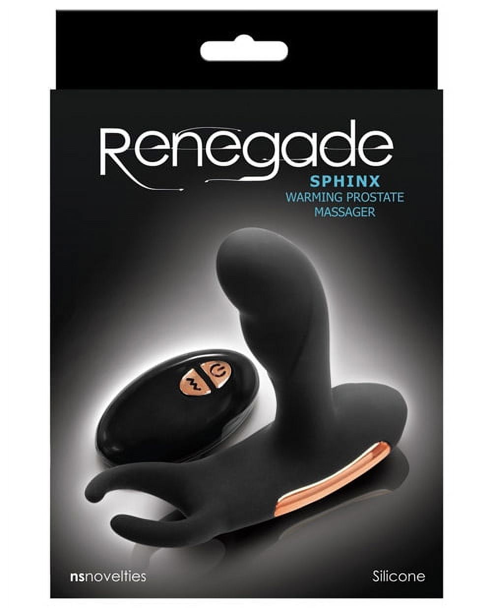 Renegade Sphinx Warming Prostate Massager - Black - Walmart.com