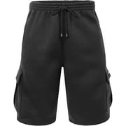 Renegade Sportswear Big Men’s Cargo Pocket Fleece Sweat Shorts