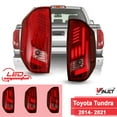 thumbnail image 1 of Renegade by Winjet LED Chrome/Red Sequential Tail Light for 2014-2021 Toyota Tundra Pair Set, 1 of 9