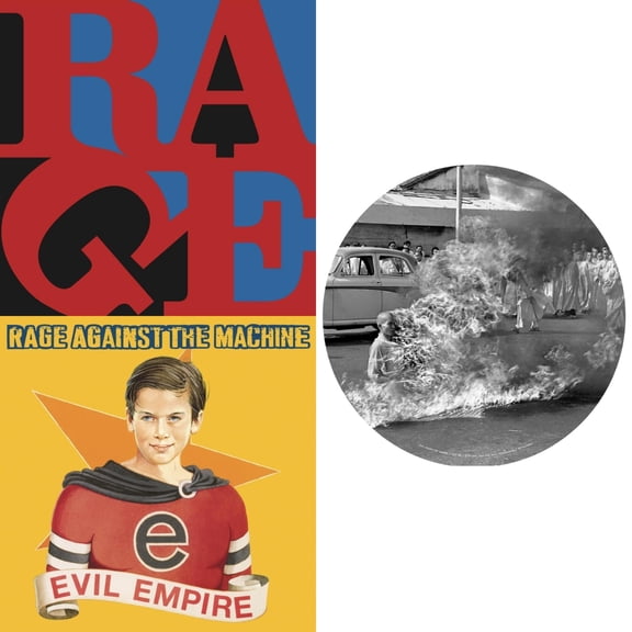Renegades (180G LP Vinyl) & Evil Empire (Pa) (180G) & Rage Against The Machine (X) (Picture Disc)