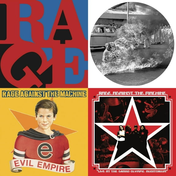 Renegades (180G LP Vinyl) & Rage Against The Machine (X) (Picture Disc) & Evil Empire (Pa) (180G) & Live At The Grand Olympic Auditorium (2LP/180G Vinyl)