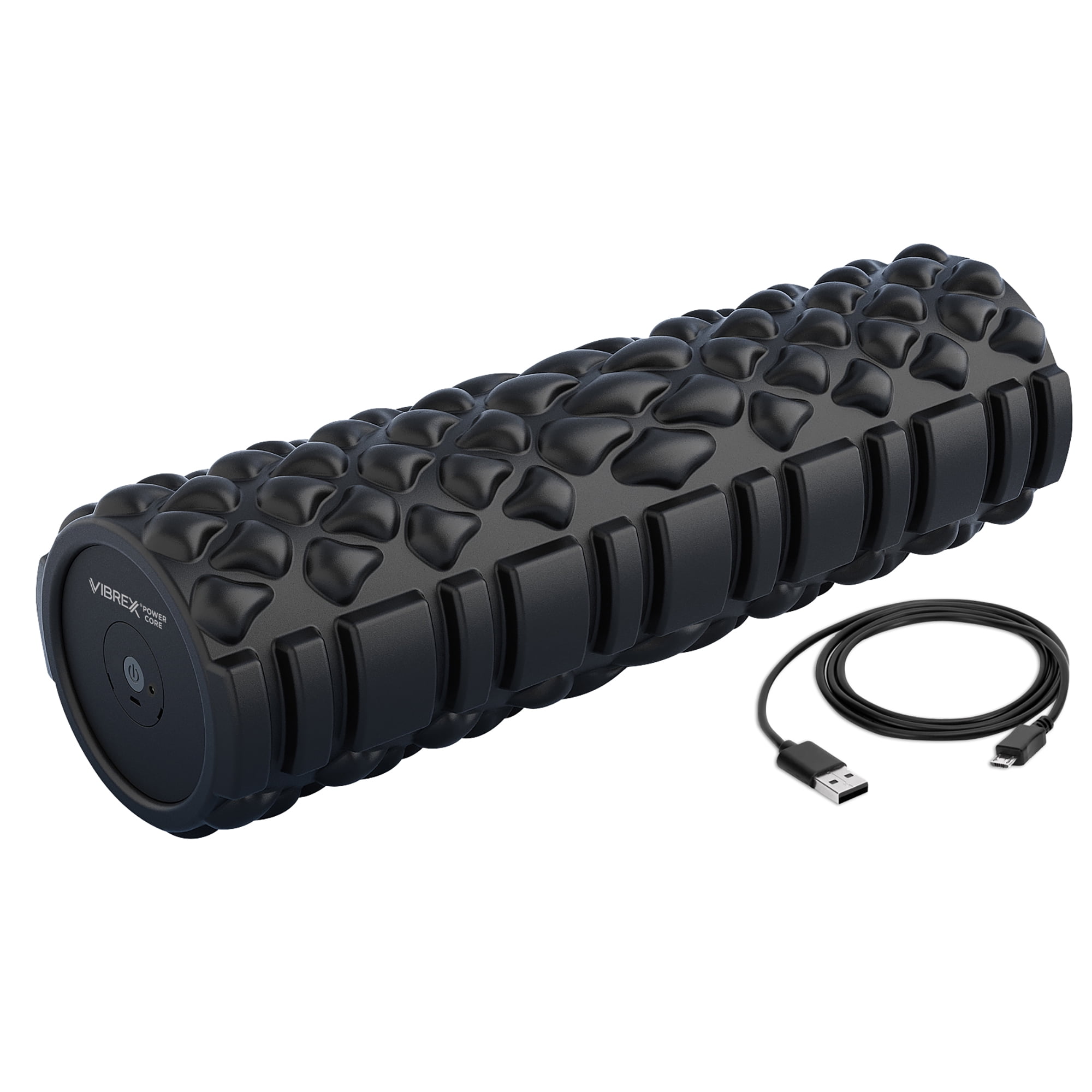 Renew 3 Speed Vibrating Fitness Foam Roller Rechargeable Full Body Recovery Black Walmart