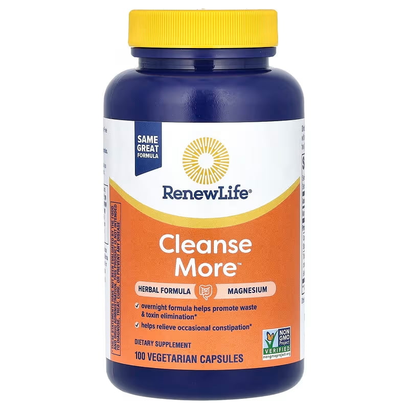 Renew Life Cleanse, More - 100 Capsules