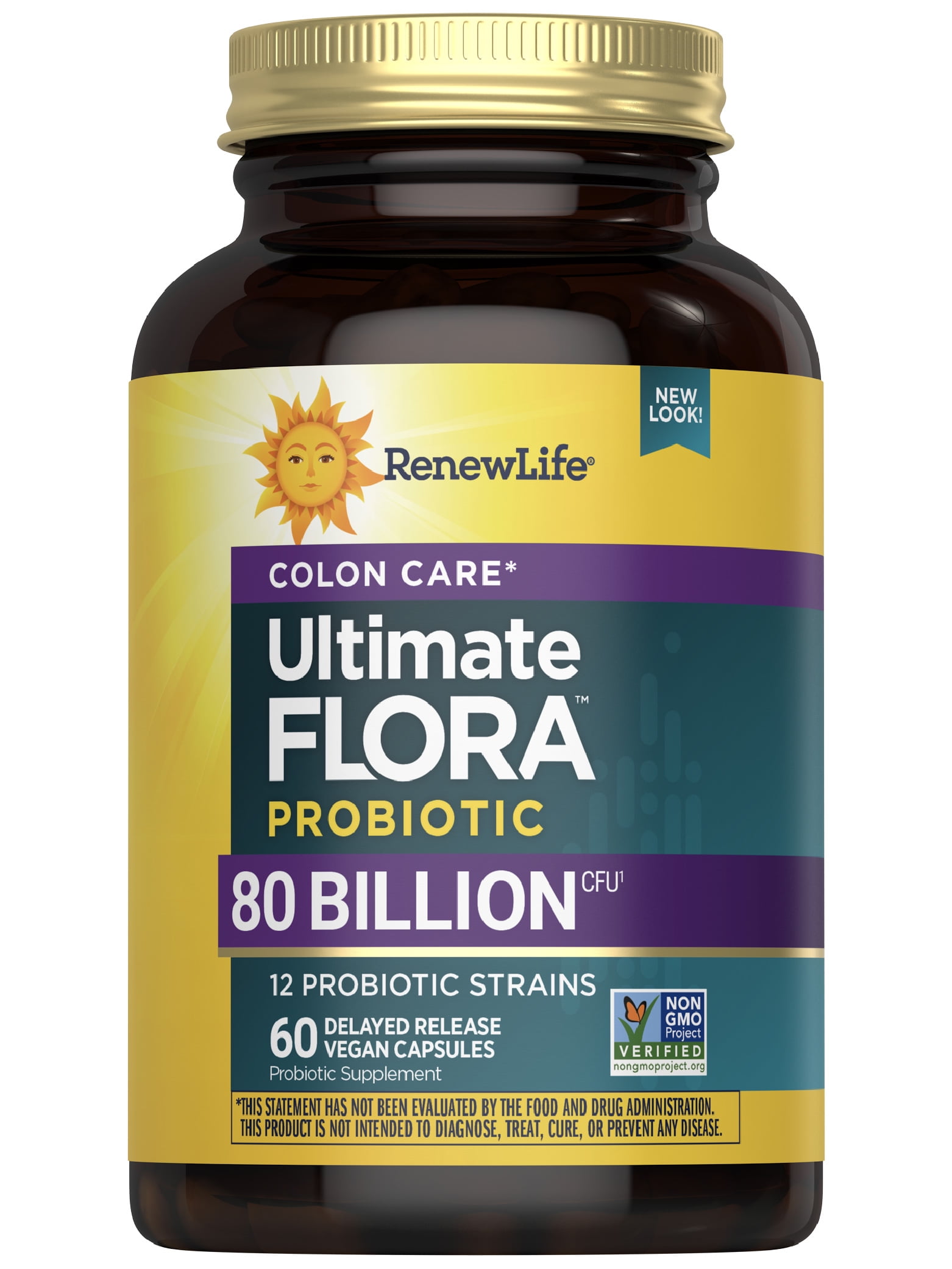 Renew Life Ultimate Flora Probiotic - Digestive Support, Gut