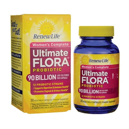Renew Life Women's Complete Ultimate Flora Probiotic - 90 Billion