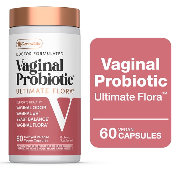 Renew Life Vaginal Women's Health Probiotic, 60 Count