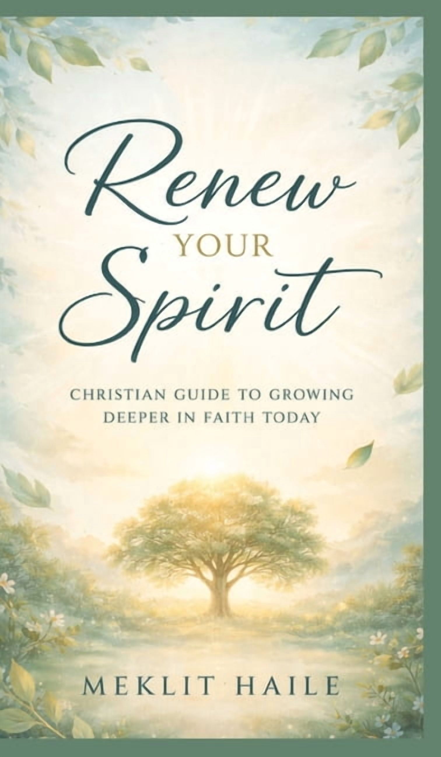 Renew your spirit: Christian Guide to Growing Deeper in Faith Today, (Hardcover)