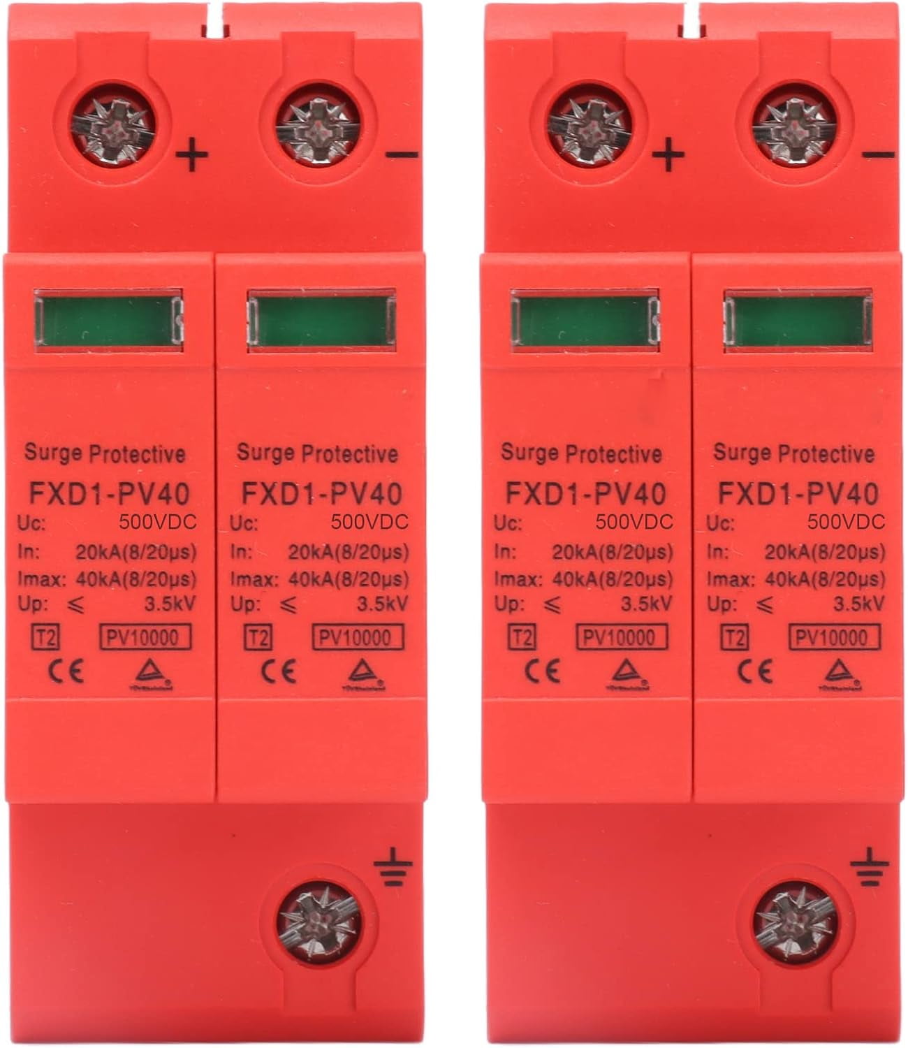 Renewable Energy Defender, Modular 40KA Surge Protector for Photovoltaic Systems, Designed for Durability and Efficiency