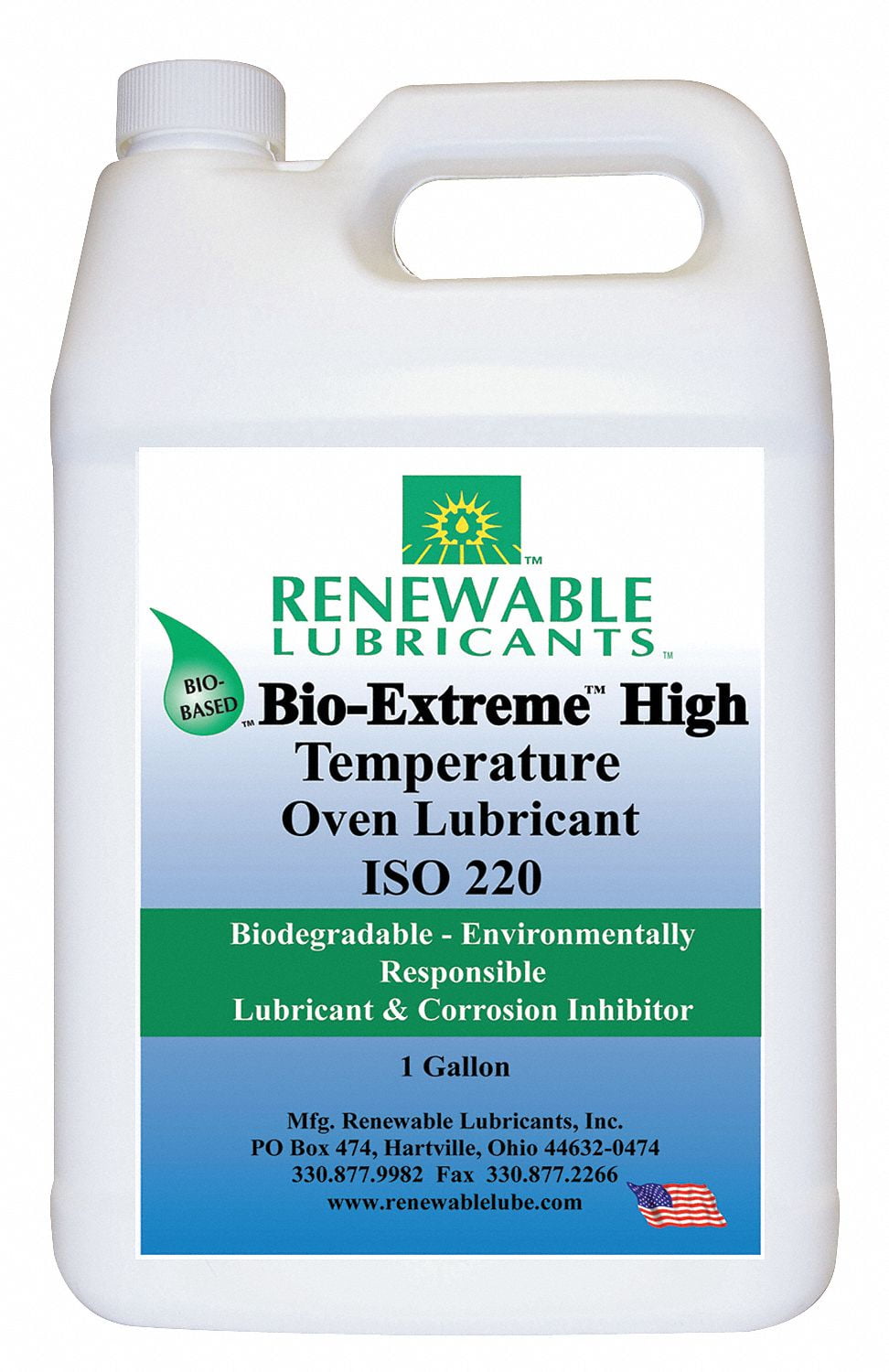Renewable Lubricants 1 gal.,Jug,Oven Chain Lubricant 81883