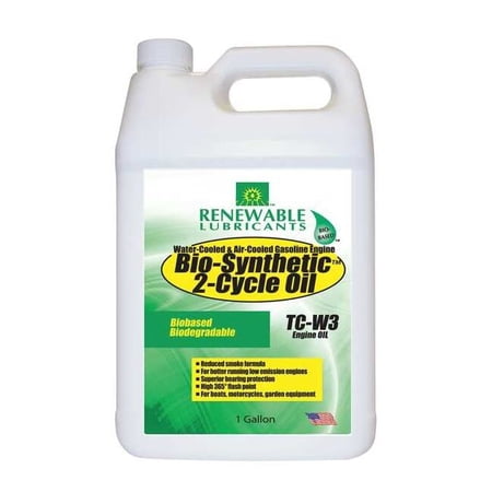 Renewable Lubricants 2-Cycle Engine Oil, 1 Gal., SAE 20 85203