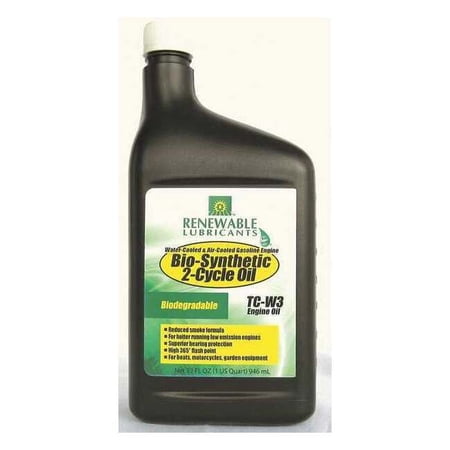 Renewable Lubricants 2-Cycle Engine Oil, 1 Qt., SAE 20 85201