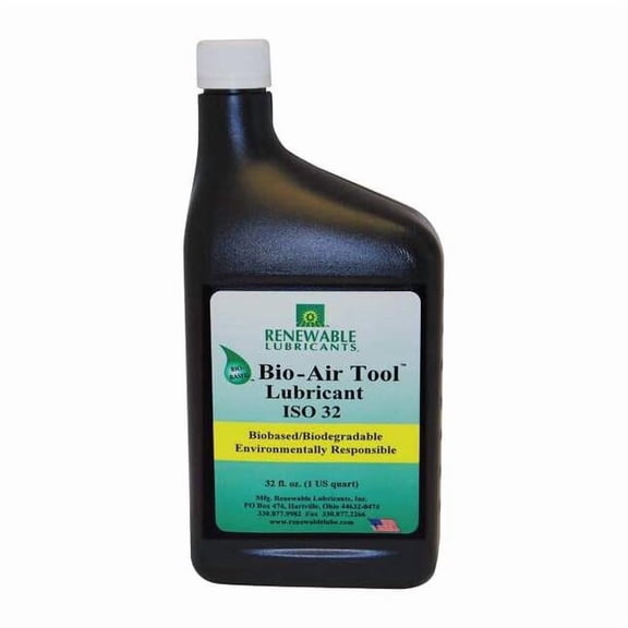 Lubricant, 32 oz, Bottle, Vegetable Oil Base, 250 Degrees F Max Op Temp, Yellow