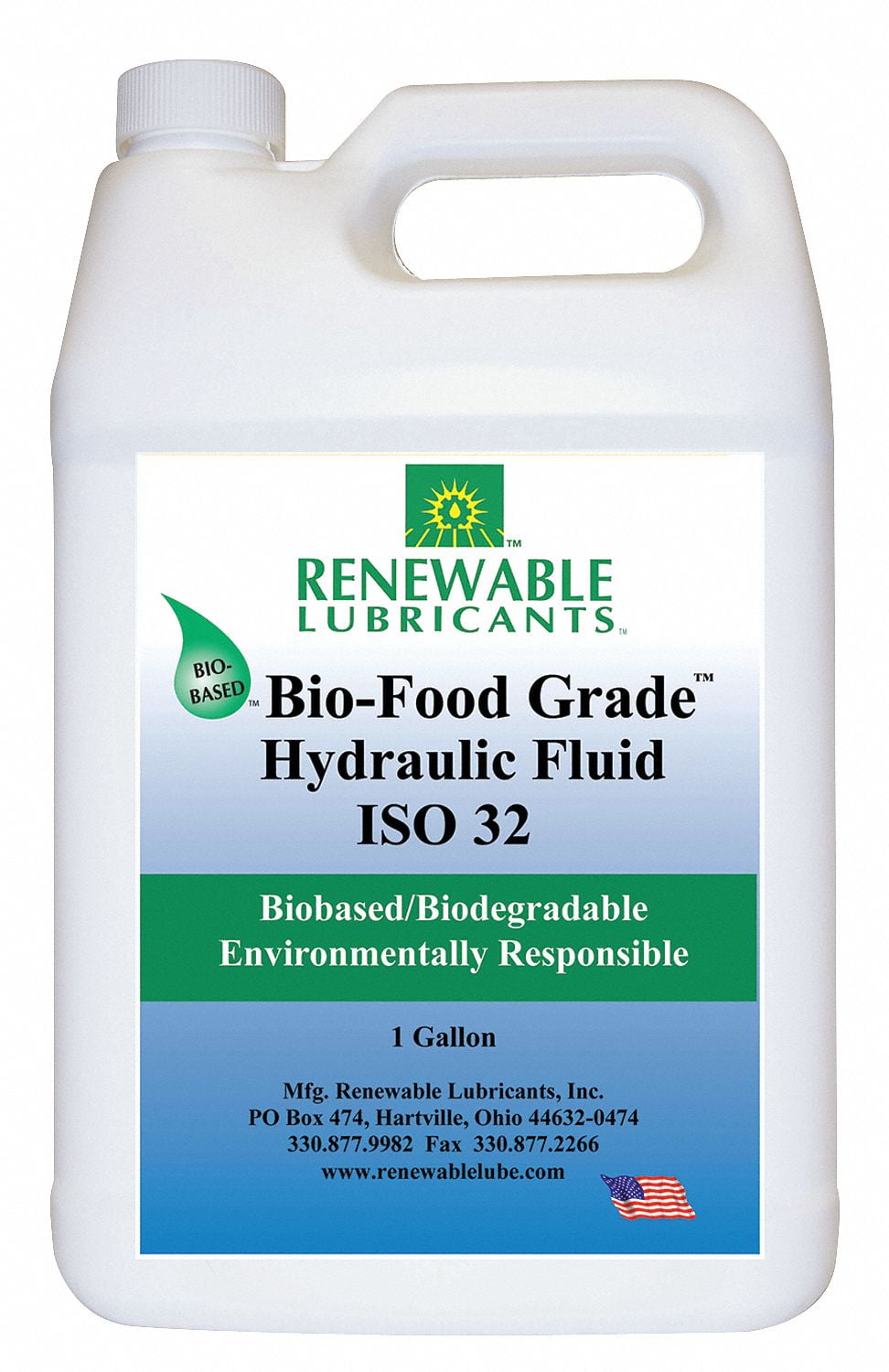 Renewable Lubricants  Hydro Safe® Select Hydraulic Fluid