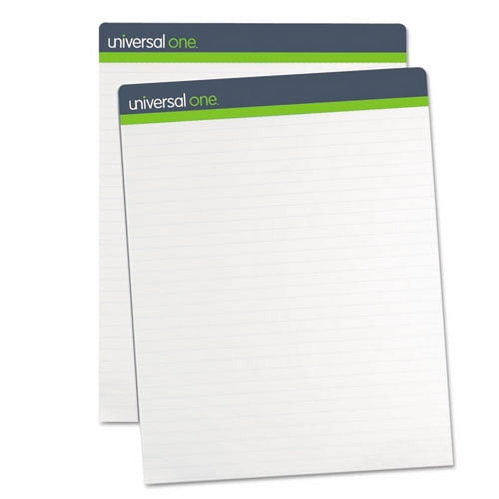 Renewable Resource Sugarcane Based Easel Pads, Presentation Format (1" Rule), 50 White 27 X 34 Sheets, 2/carton | Bundle of 2 Cartons