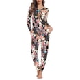 thumbnail image 1 of Renewold 2 Pieces Easter Egg Rabbit Pajamas for Women Casual Daily Wear Athletic Clothing Softness Sweatpants Lounge Set Size M Stretchy Long Sleeve Sweatsuit, 1 of 4