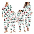 thumbnail image 1 of Renewold 2 Pieces Kids/Toddler Sleepwear T-Shirt Pants Matching Set Christmas Trees Family Pajama Sets Skin Friendly Winter Daily Wear Clothing Size 3-4 Years, 1 of 5