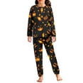 thumbnail image 1 of Renewold 3-4 Youth Boo Pajama for Jogger Sleep Soft Pullover Tops & Long Pant Set of 2 Warmth Leisure Sleep Nightclothes Shirt Cozy Sleepwear Clothing,Halloween Day, 1 of 5