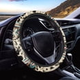 thumbnail image 1 of Renewold American Tribal Cow Print Retro Car Steering Wheel Cover Universal Anti-Slip Washable Easy to Install Universal 15 Inches Car Accessories, 1 of 6