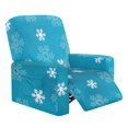 thumbnail image 1 of Renewold Blue Snowflakes Cover for Recliner Chair Non-Slip Dog Chair Cover 4 Pieces Couch Slipcover Recliner Christmas Decor with Elastic Bottom and Side Pocket for Kids Pets Dogs, 1 of 8