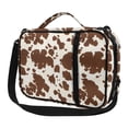 thumbnail image 1 of Renewold Brown Cow Bible Cover with Shoulder Strap for Girls Durable Pray Bag Carrying Case Large Capacity Bible Crossbody Bags Christian Gifts for Women Kids, 1 of 6