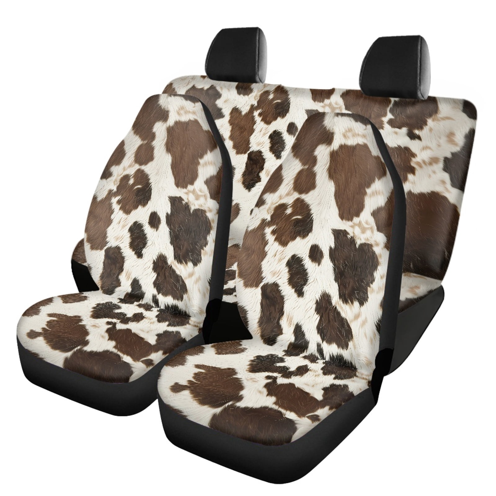 Cow Print Car Seat Covers