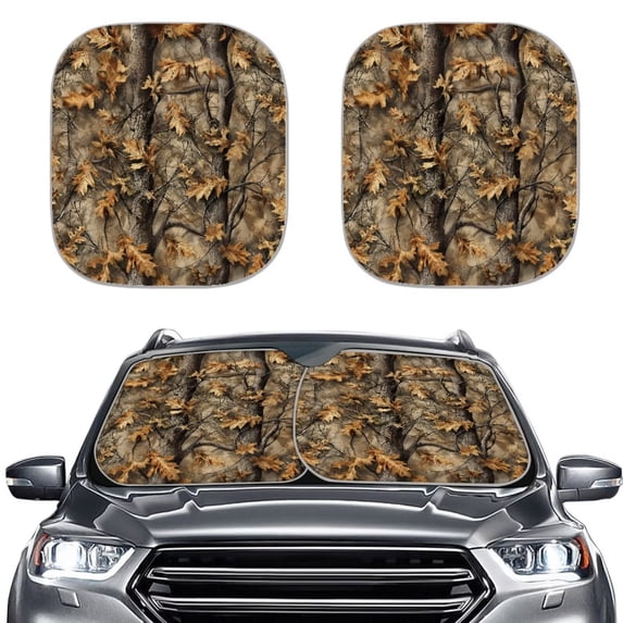 Renewold Camo Hunting Forest Car Windshield Sun Shade, Auto Window ...