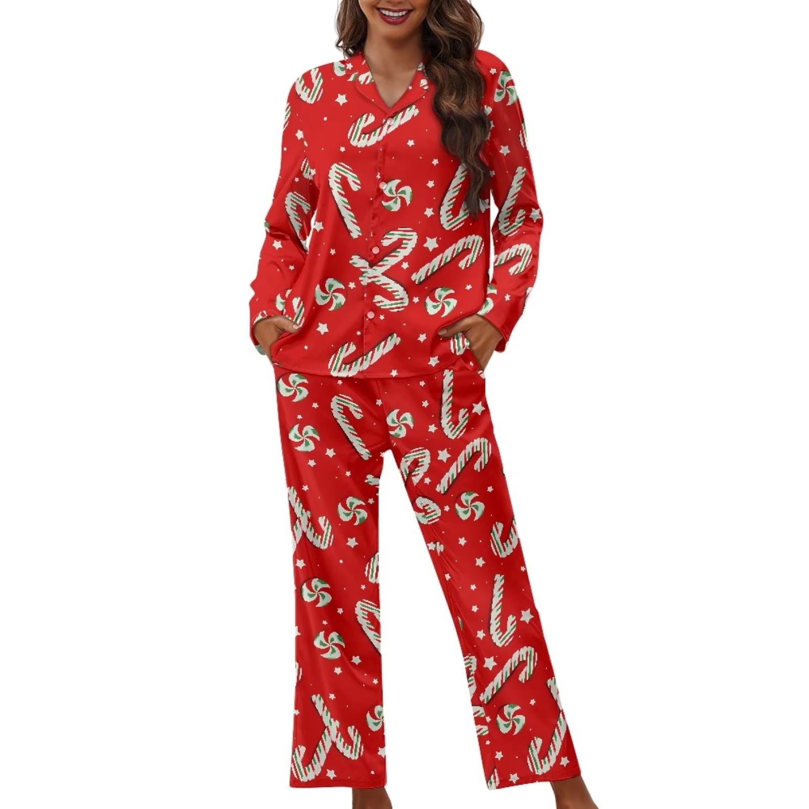 Candy cane nightgown hotsell