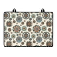 thumbnail image 1 of Renewold Ceramic Glass Stove Top Cover Stove Mat Stove Burner Cover Multipurpose Rubber Desk Saver Pad Washer Dryer Top Cover Range Cover for Counter Top, Bohemian Flower Beige, 1 of 7