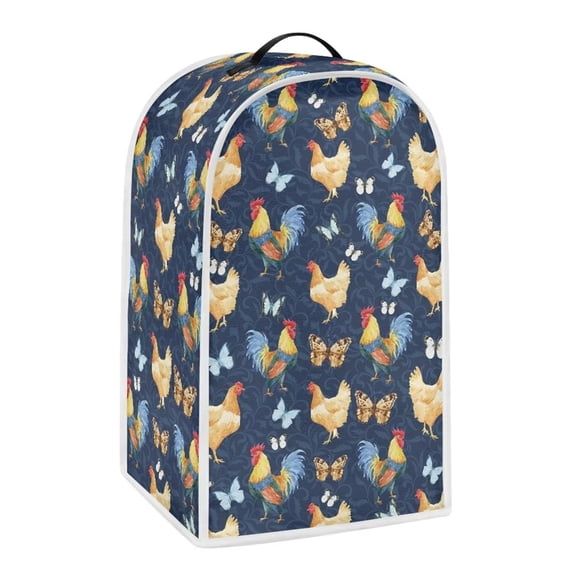 Renewold Chicken Butterfly Blender Cover Universal Stand Mixer or Coffee Maker Juice Appliance Cover Dirt-Resistant Small Appliances Protector for Kitchen Home