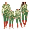 thumbnail image 1 of Renewold Christmas Ball Family Pajamas Matching Sets Plus Size L Loose Fitting Snug-Fit Sport Outdoor Sweatshirt for Women 2 Pieces Sleep Nightwear, 1 of 5