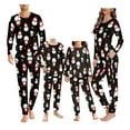 thumbnail image 1 of Renewold Christmas Pajamas Family Sets Ladies Cute Snowman Pj Sweatpants Top Size XL 2 Pack Cozy Up Indoor Workout Clothes Full-length Long Pjs Relaxed Nightwear, 1 of 5
