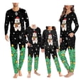 thumbnail image 1 of Renewold Christmas Pajamas for Family Women PJs Matching Sets 2 Packs Loose Fitting Crew Neck Sleep Shirt Nightwear Size XS Cute Polar Bear Snowflake Sleepwear T-Shirt, 1 of 5
