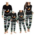 thumbnail image 1 of Renewold Colorful Lights Pj Set for Teen Boys Girls Size 9-10 T Christmas Pajamas for Family Relaxed Home Loungewear,2 Piecse Casual Trendy T-Shirt Sleepwear, 1 of 5