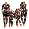 thumbnail image 1 of Renewold Comfy Pajamas for Women Size 4XL 2 Pieces Merry Christmas Pullover Tops with Jogger Sweatpants Santa Claus Snowflake Lounge Set Athletic Clothing, 1 of 5