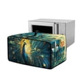 thumbnail image 1 of Renewold Countertop Appliance Cover for Toaster Oven with Accessory Pockets, Dust-Proof Stain-Resistant Home Kitchen Decor Fits Machine Up to 20.5 x 16.5 x 10 Inches, Peacock Blue, 1 of 7