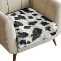 Renewold Cow Skin Print Stretch Sofa Seat Cushion Slipcover Soft Dog Couch Slipcover Elastic Separate Armchair Slipcover Pet Friendly for Living Room Home Decor, S