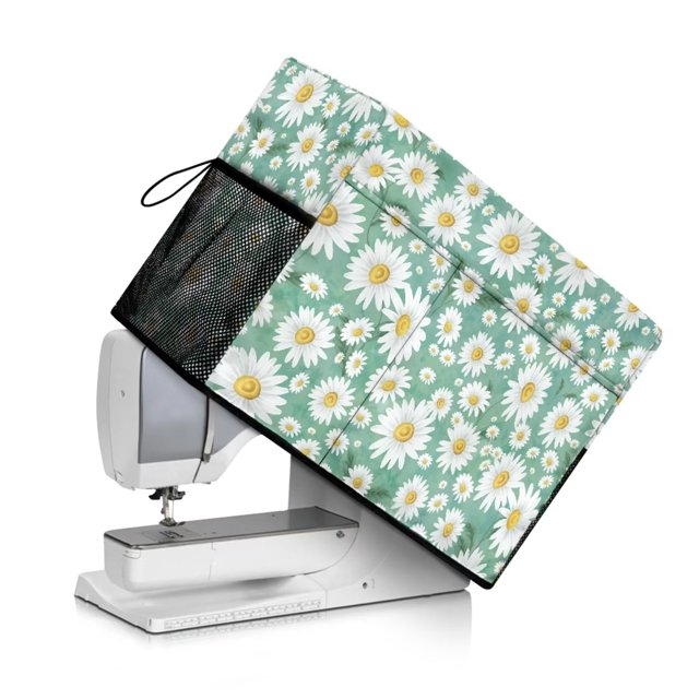 Renewold Easy to Clean Sewing Machine Cover with Pockets Universal Size