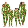 thumbnail image 1 of Renewold Family Christmas Pjs Matching Sets Baby Matching Jammies for 7-8 Years Old Boys Girls Holiday Xmas Sleepwear Set 2 Pieces Xmas Ball Candy Canes Nightwear, 1 of 5