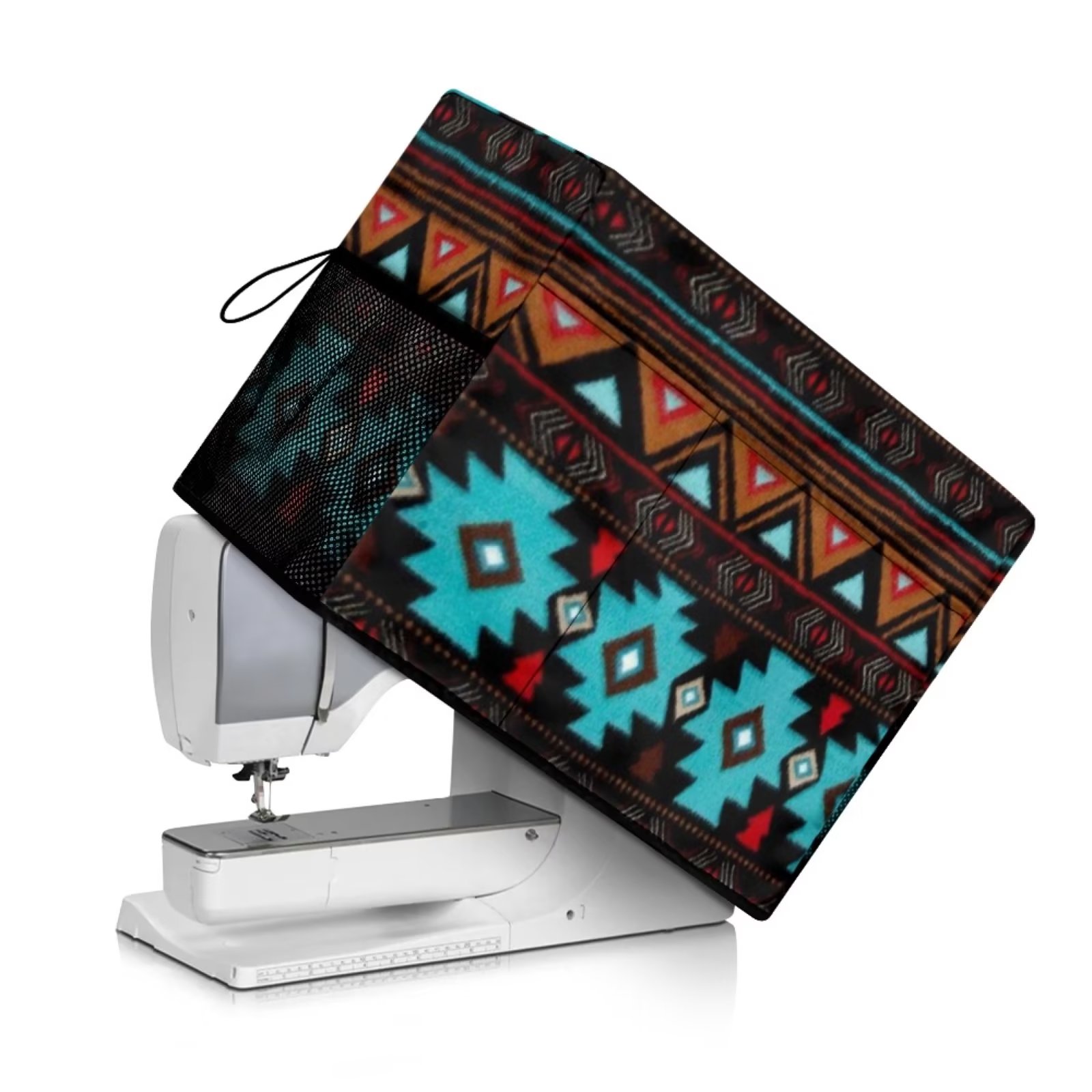 Renewold Gemoetric Southwest Aztec Sewing Machine Cover Dust Cover with