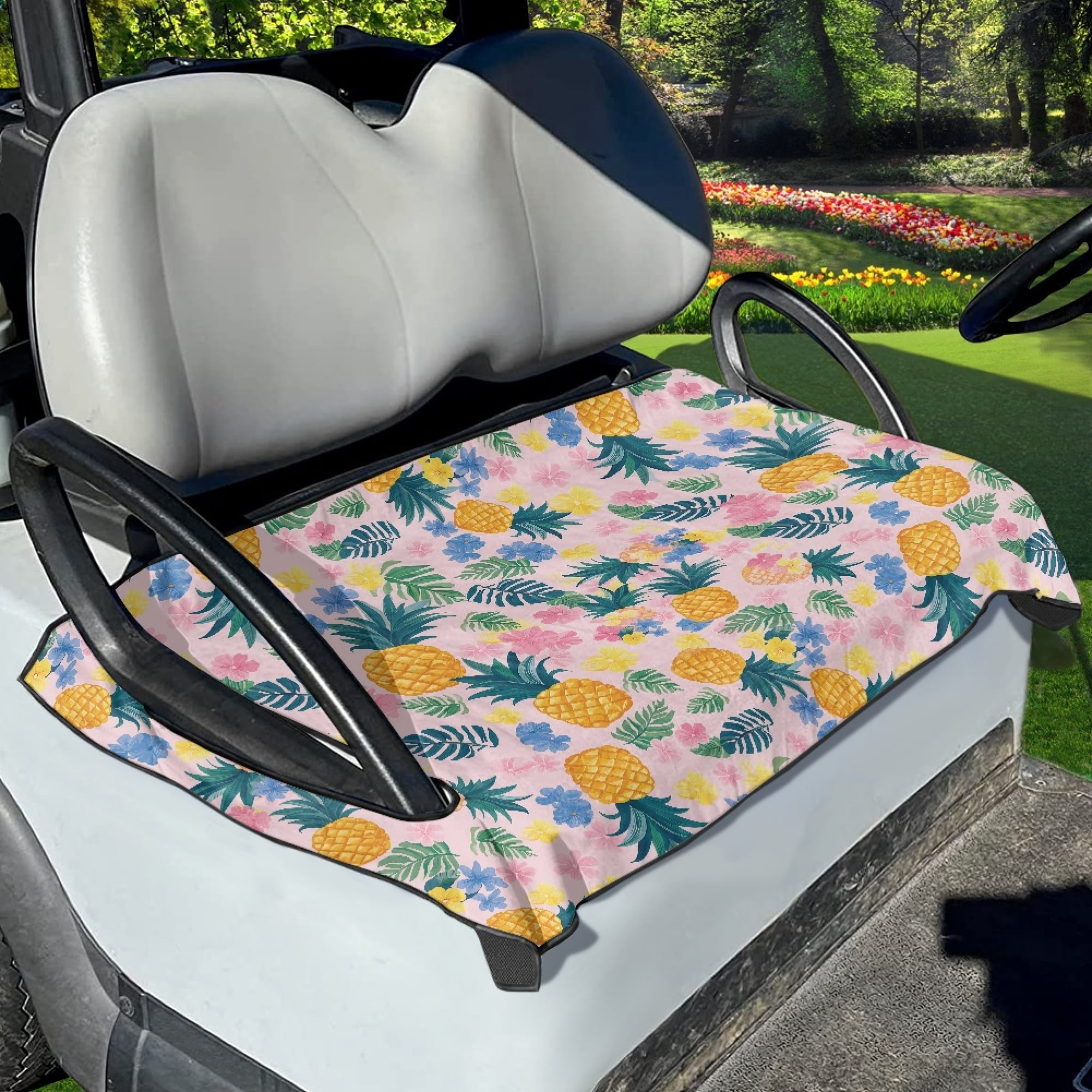 Renewold Golf Cart Seat Cover Portable Golf Cart Accessories Keeps