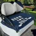 thumbnail image 1 of Renewold Golf Cart Seat Cover Lightweight Golf Blanket Accessories Universal Fit for EZGO Yamaha Club Cars and More 2-Seat Golf Cart, Born for Golf Dark Blue, 1 of 5